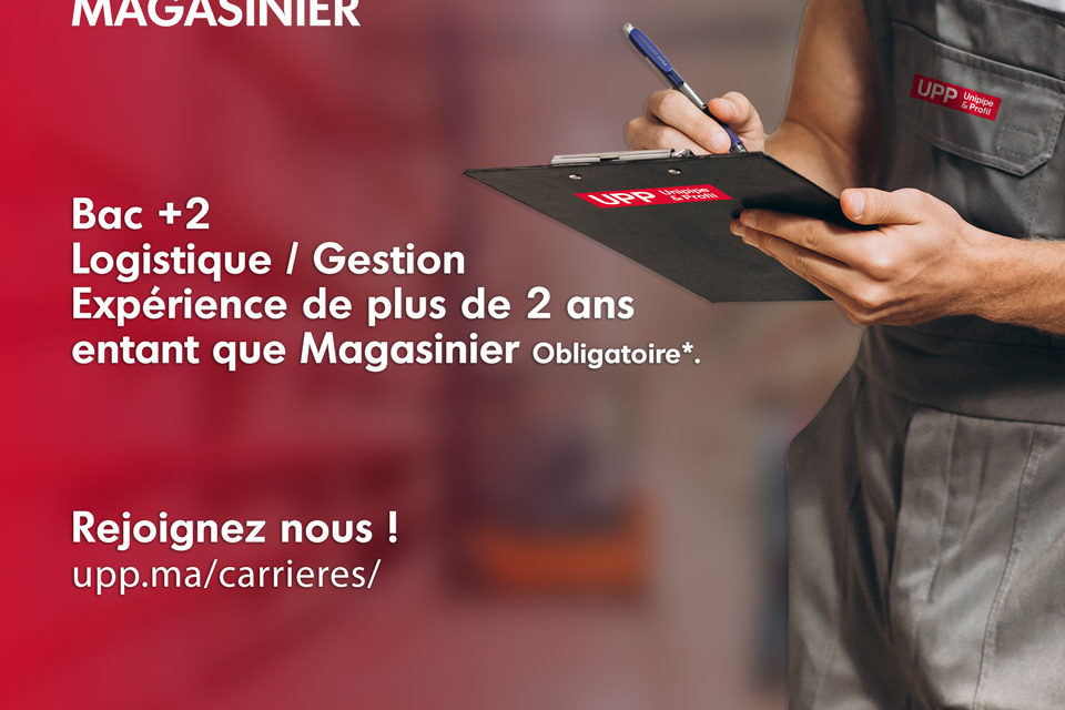 Offre d’emploi Magasinier