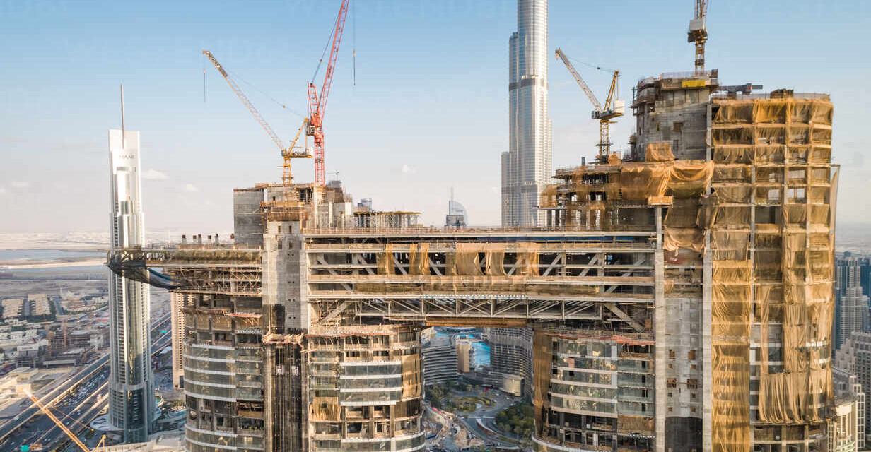 Construction en tube d&rsquo;acier : Burj Khalifa